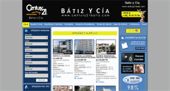 Desktop Screenshot of century21batiz.com